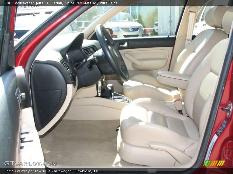 Spice Red Metallic / Pure Beige 2005 Volkswagen Jetta GLS Sedan