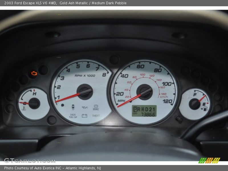  2003 Escape XLS V6 4WD XLS V6 4WD Gauges