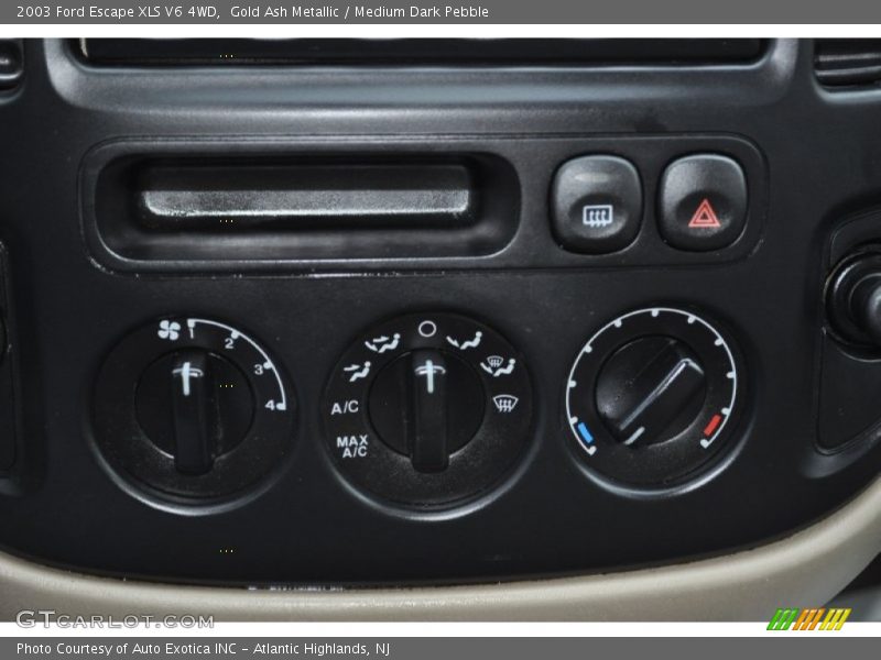 Controls of 2003 Escape XLS V6 4WD