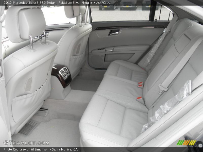 Paladium Silver Metallic / Ash/Grey 2012 Mercedes-Benz S 550 Sedan