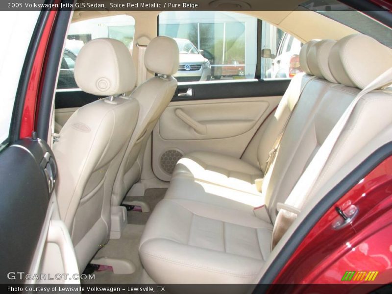 Spice Red Metallic / Pure Beige 2005 Volkswagen Jetta GLS Sedan