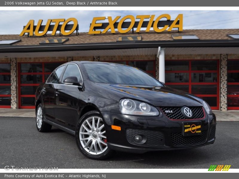 Deep Black / Anthracite Black 2006 Volkswagen Jetta GLI Sedan