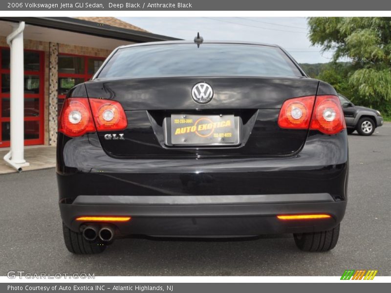 Deep Black / Anthracite Black 2006 Volkswagen Jetta GLI Sedan