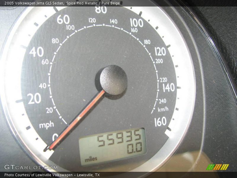 Spice Red Metallic / Pure Beige 2005 Volkswagen Jetta GLS Sedan