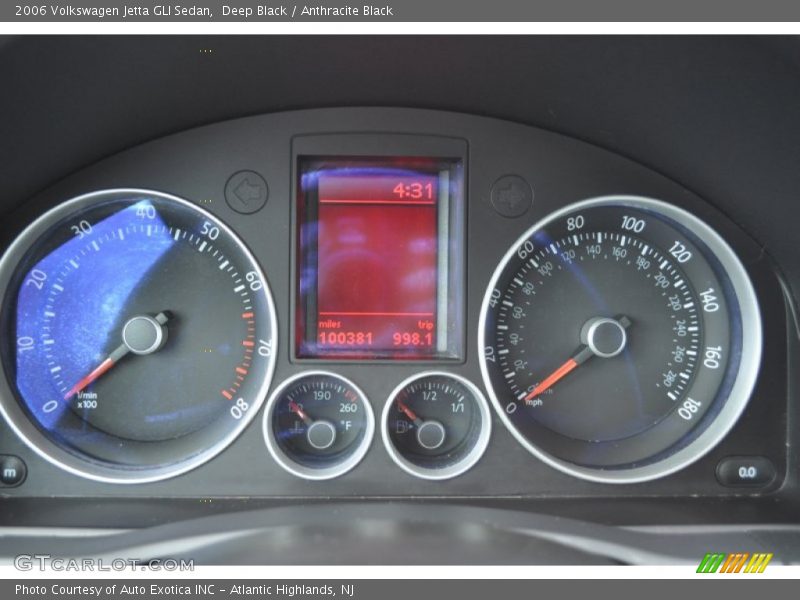 Deep Black / Anthracite Black 2006 Volkswagen Jetta GLI Sedan