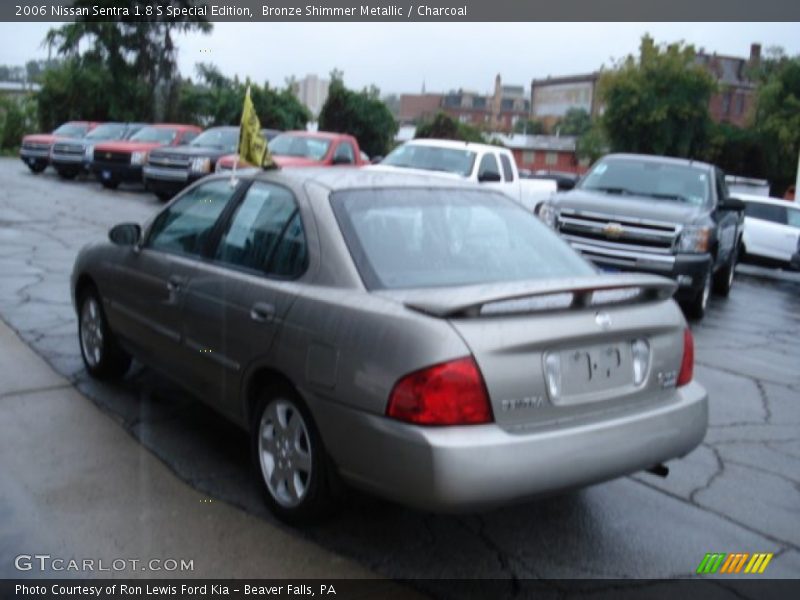 Bronze Shimmer Metallic / Charcoal 2006 Nissan Sentra 1.8 S Special Edition