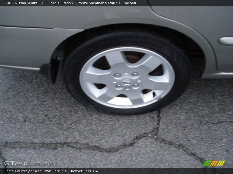 Bronze Shimmer Metallic / Charcoal 2006 Nissan Sentra 1.8 S Special Edition