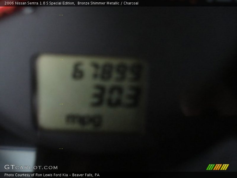 Bronze Shimmer Metallic / Charcoal 2006 Nissan Sentra 1.8 S Special Edition