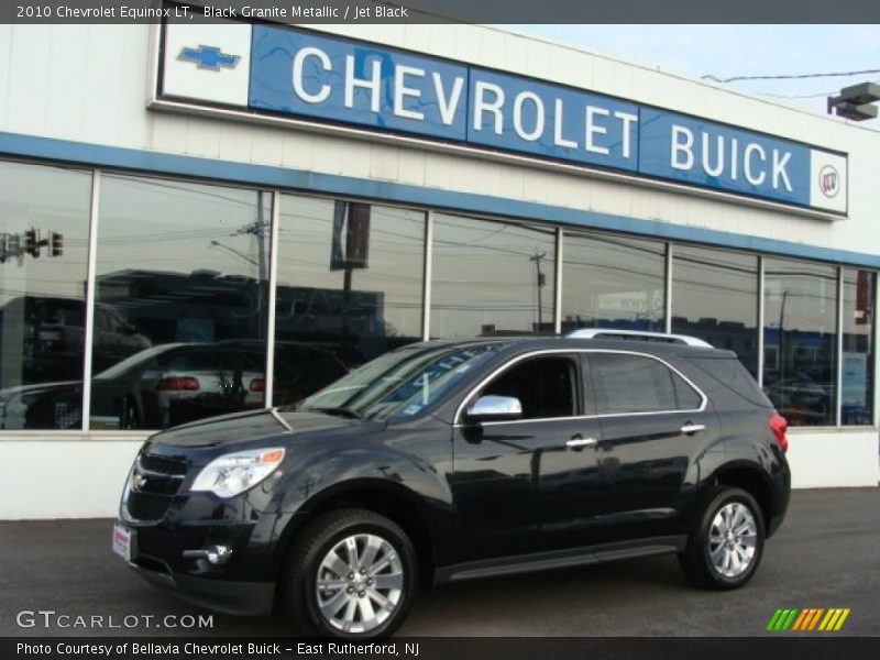 Black Granite Metallic / Jet Black 2010 Chevrolet Equinox LT