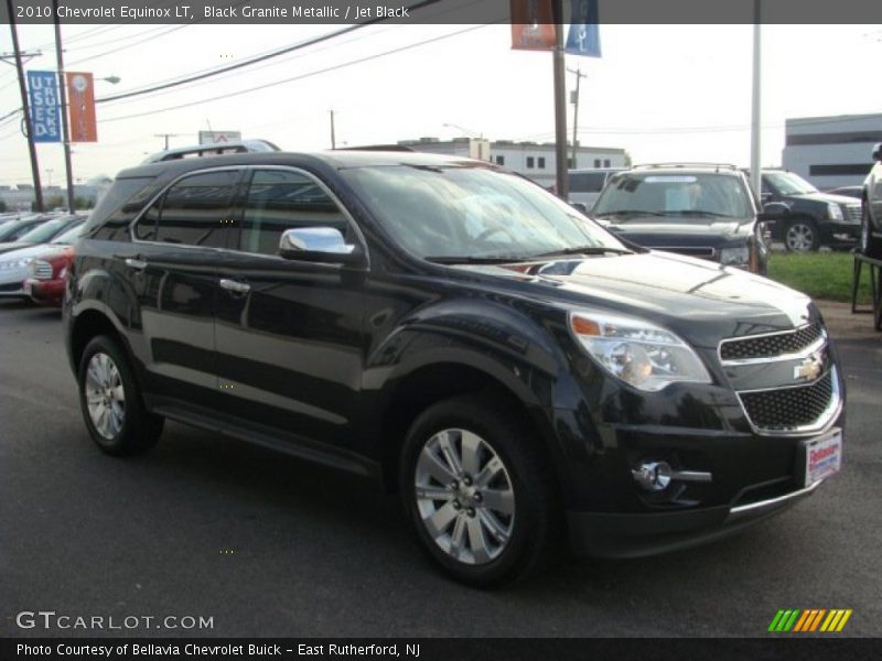 Black Granite Metallic / Jet Black 2010 Chevrolet Equinox LT