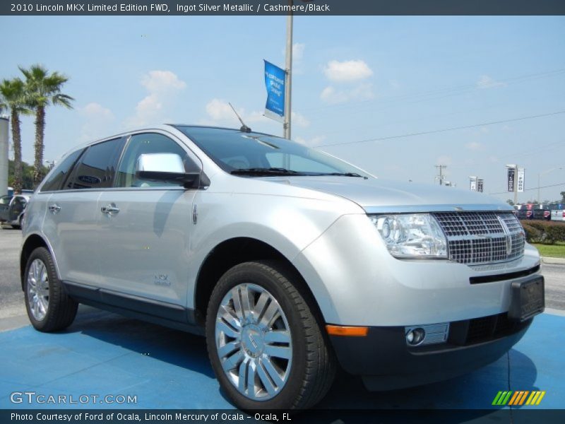 Ingot Silver Metallic / Cashmere/Black 2010 Lincoln MKX Limited Edition FWD