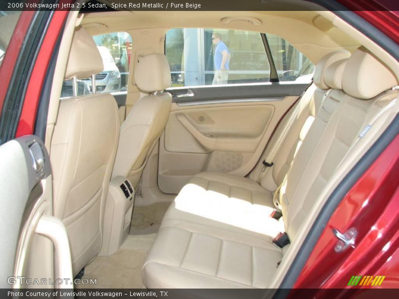 Spice Red Metallic / Pure Beige 2006 Volkswagen Jetta 2.5 Sedan
