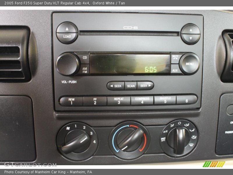 Audio System of 2005 F350 Super Duty XLT Regular Cab 4x4