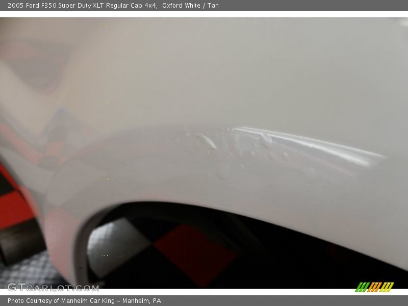 Oxford White / Tan 2005 Ford F350 Super Duty XLT Regular Cab 4x4
