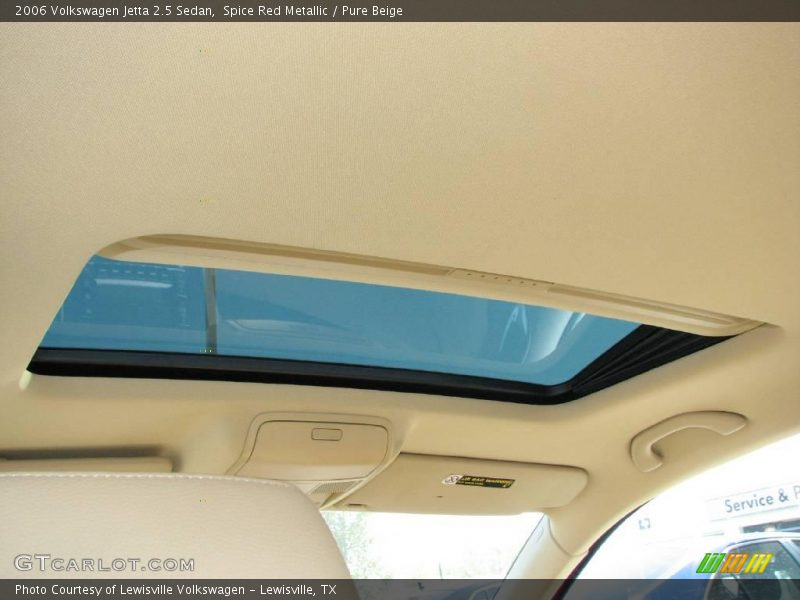 Spice Red Metallic / Pure Beige 2006 Volkswagen Jetta 2.5 Sedan