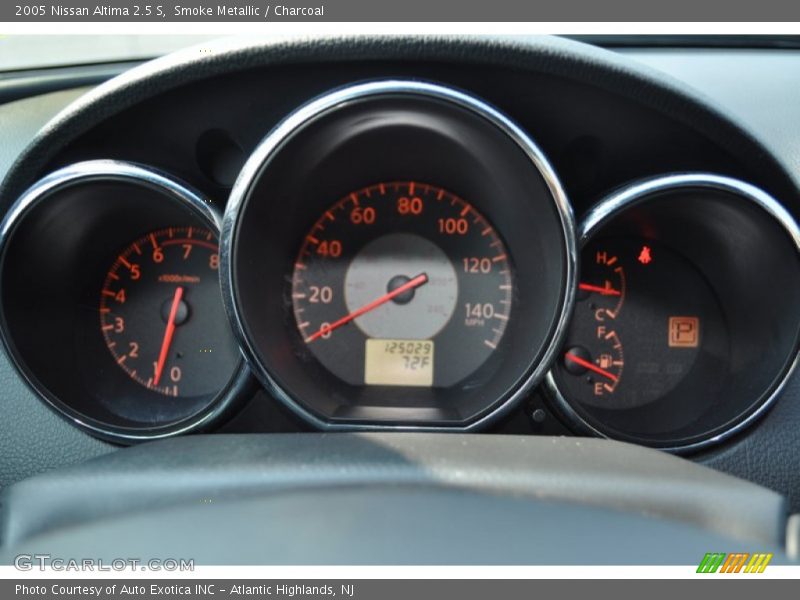 Smoke Metallic / Charcoal 2005 Nissan Altima 2.5 S