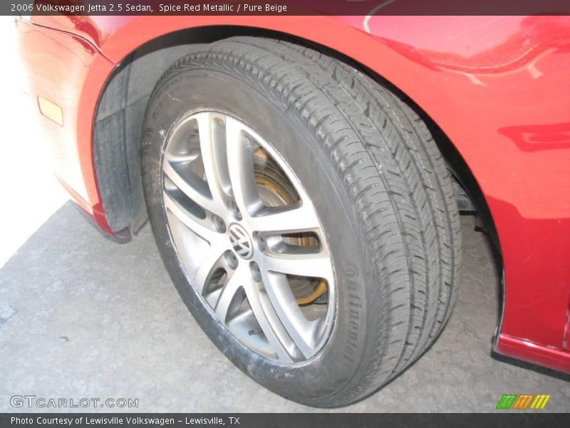 Spice Red Metallic / Pure Beige 2006 Volkswagen Jetta 2.5 Sedan