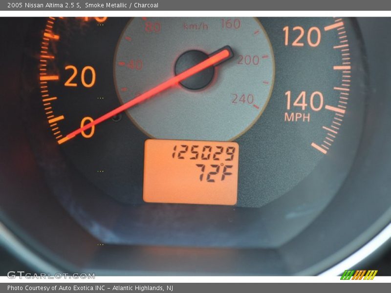 Smoke Metallic / Charcoal 2005 Nissan Altima 2.5 S