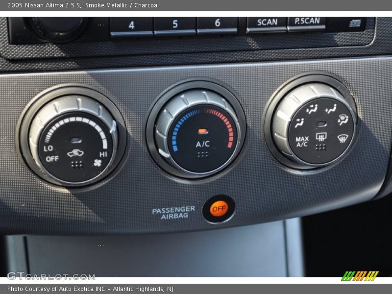 Smoke Metallic / Charcoal 2005 Nissan Altima 2.5 S