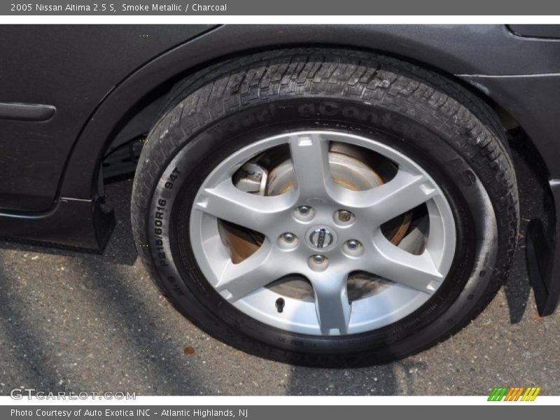 Smoke Metallic / Charcoal 2005 Nissan Altima 2.5 S