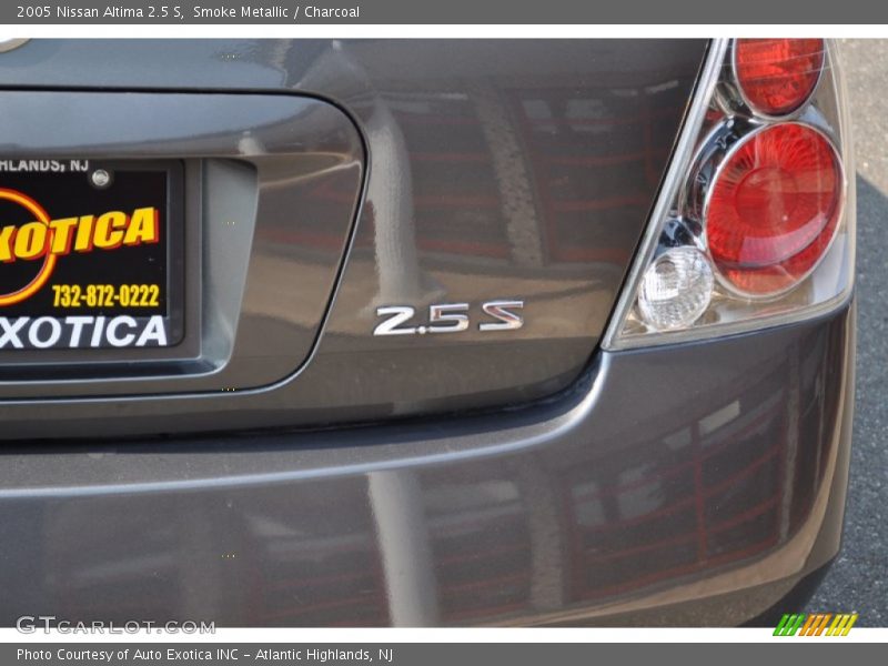 Smoke Metallic / Charcoal 2005 Nissan Altima 2.5 S