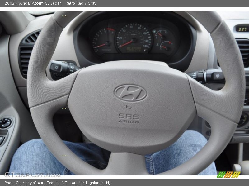  2003 Accent GL Sedan Steering Wheel