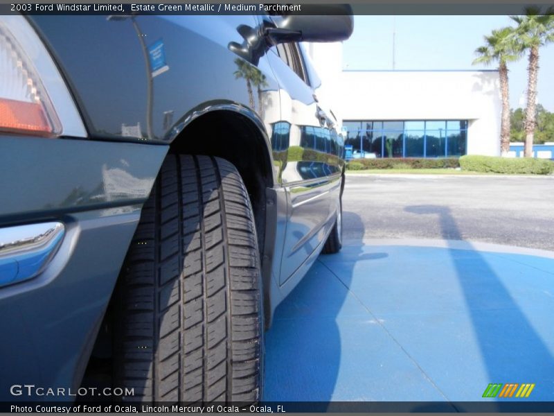 Estate Green Metallic / Medium Parchment 2003 Ford Windstar Limited