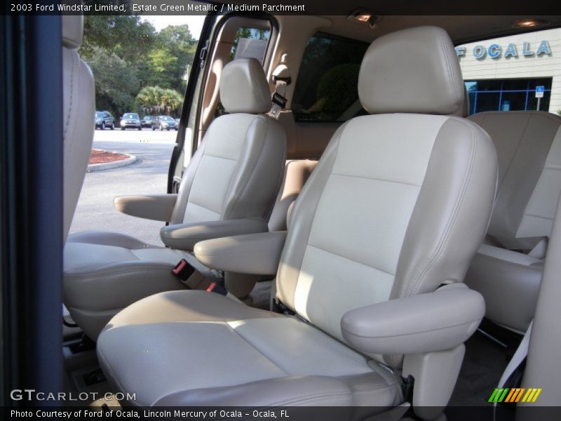Estate Green Metallic / Medium Parchment 2003 Ford Windstar Limited