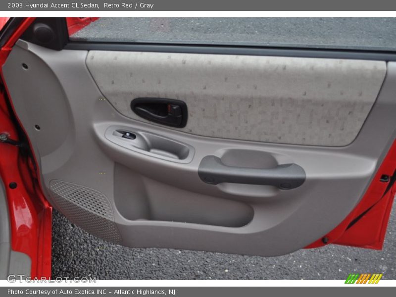 Door Panel of 2003 Accent GL Sedan