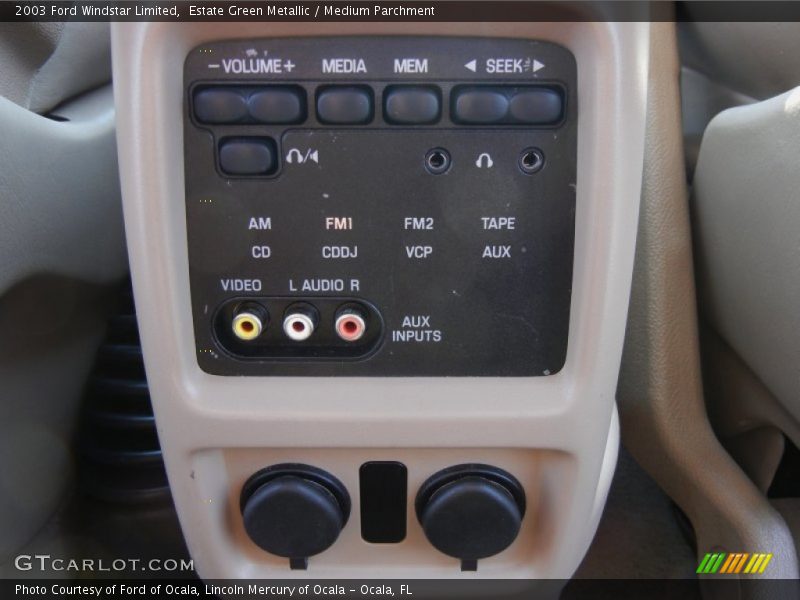 Controls of 2003 Windstar Limited