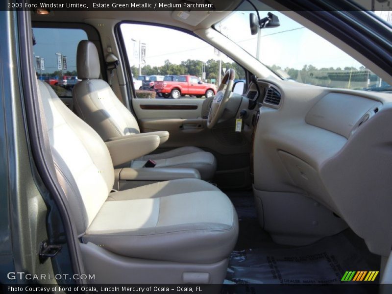 Estate Green Metallic / Medium Parchment 2003 Ford Windstar Limited