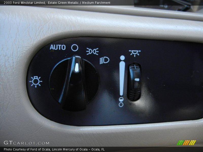 Controls of 2003 Windstar Limited