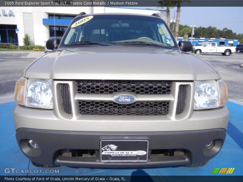Pueblo Gold Metallic / Medium Pebble 2005 Ford Explorer Sport Trac XLT