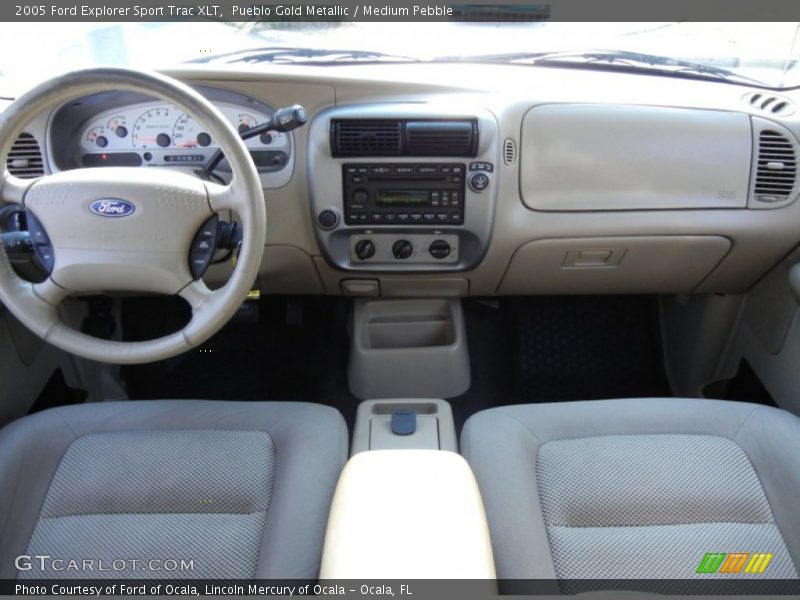 Pueblo Gold Metallic / Medium Pebble 2005 Ford Explorer Sport Trac XLT