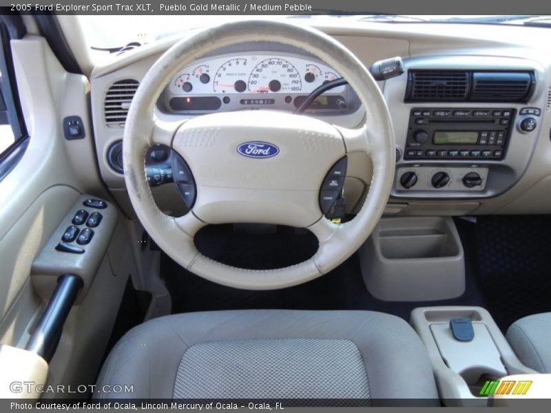 Pueblo Gold Metallic / Medium Pebble 2005 Ford Explorer Sport Trac XLT