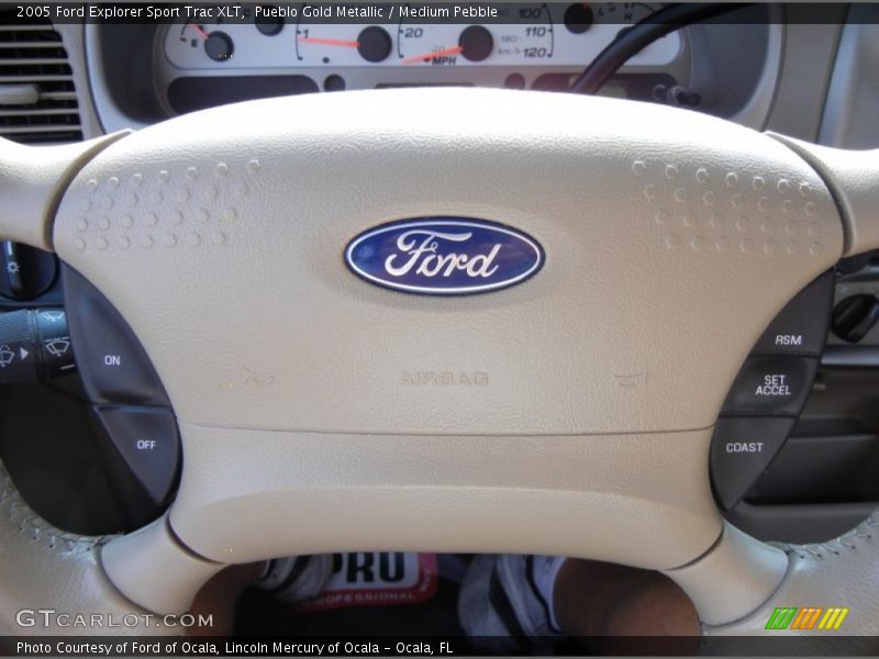 Pueblo Gold Metallic / Medium Pebble 2005 Ford Explorer Sport Trac XLT