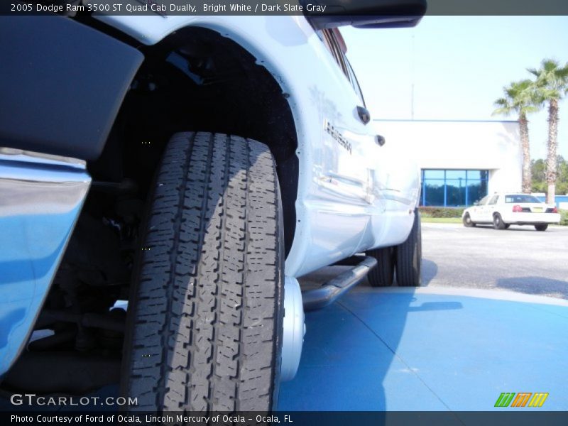 Bright White / Dark Slate Gray 2005 Dodge Ram 3500 ST Quad Cab Dually