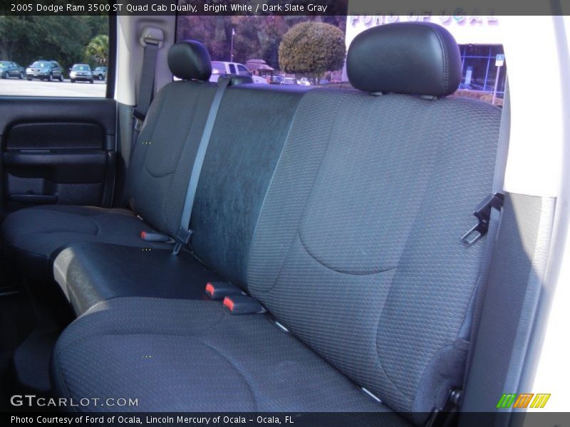 Bright White / Dark Slate Gray 2005 Dodge Ram 3500 ST Quad Cab Dually