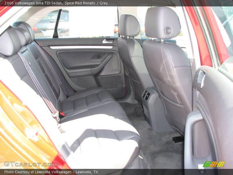 Spice Red Metallic / Grey 2006 Volkswagen Jetta TDI Sedan