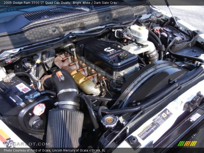  2005 Ram 3500 ST Quad Cab Dually Engine - 5.9 Liter OHV 24-Valve Cummins Turbo Diesel Inline 6 Cylinder