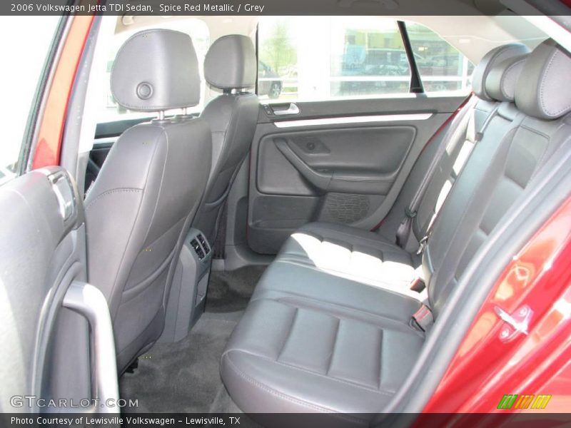 Spice Red Metallic / Grey 2006 Volkswagen Jetta TDI Sedan