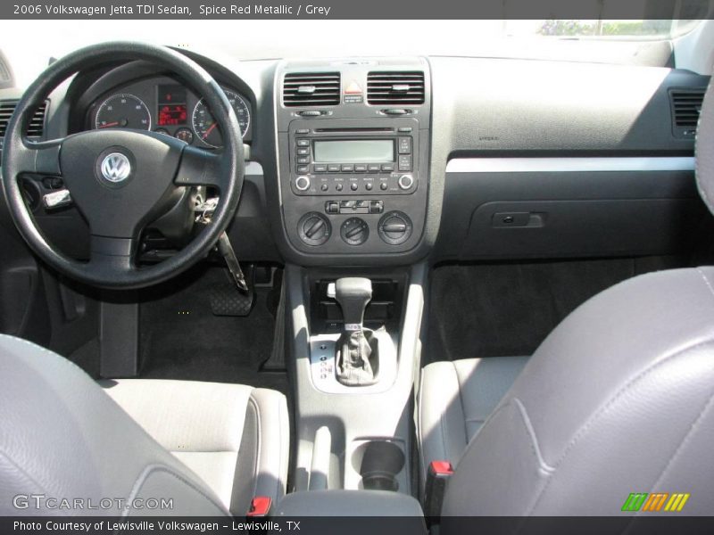 Spice Red Metallic / Grey 2006 Volkswagen Jetta TDI Sedan