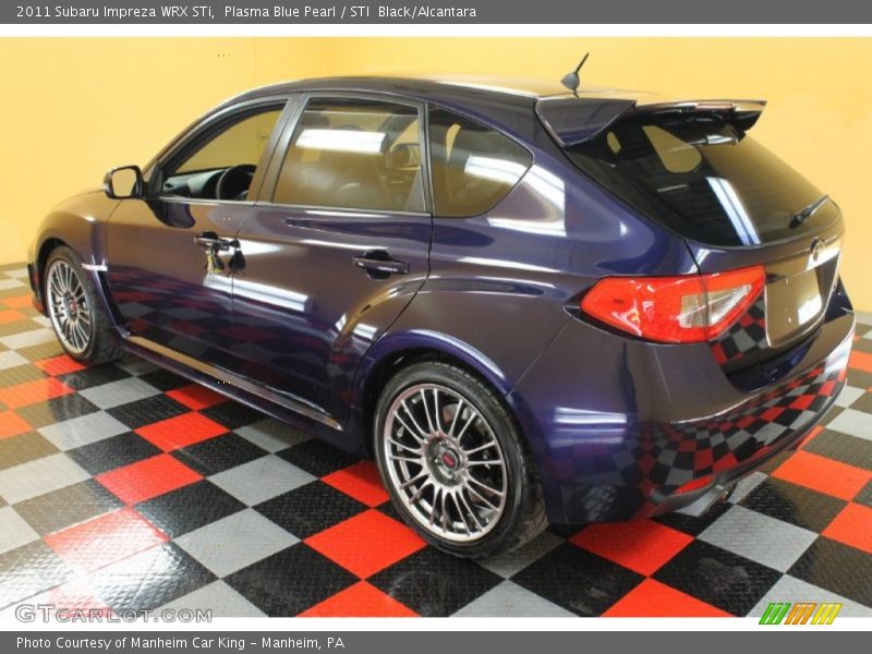  2011 Impreza WRX STi Plasma Blue Pearl