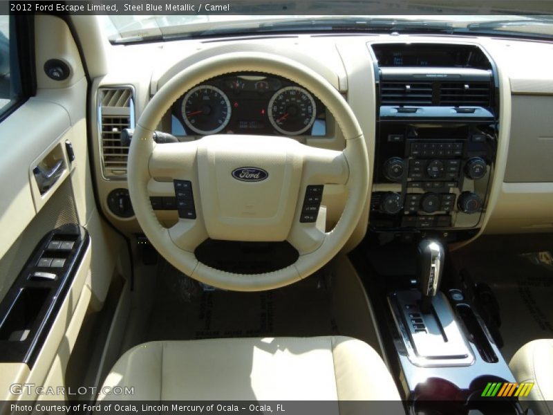 Dashboard of 2012 Escape Limited