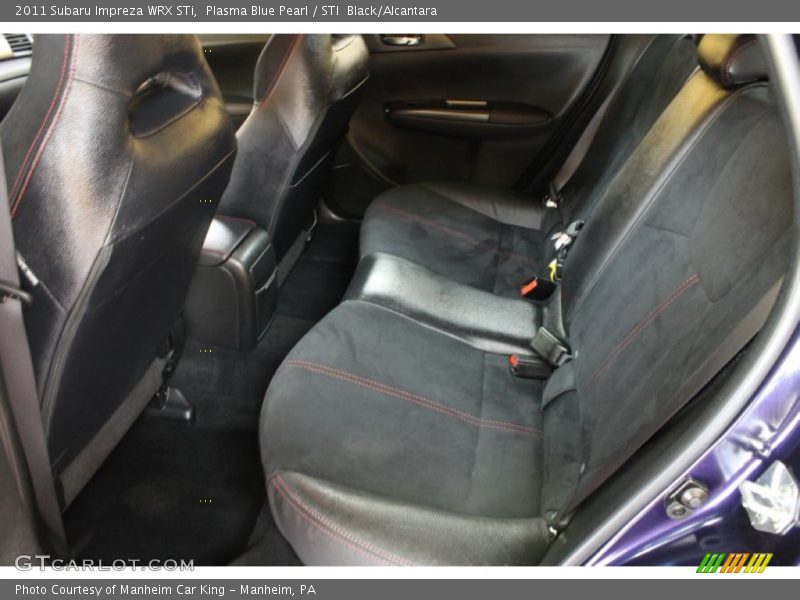  2011 Impreza WRX STi STI  Black/Alcantara Interior