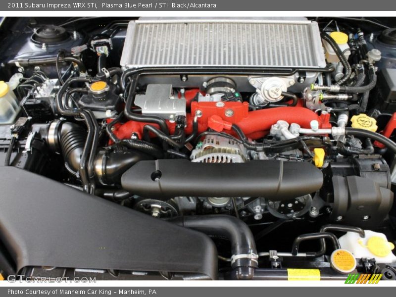  2011 Impreza WRX STi Engine - 2.5 Liter STI Turbocharged DOHC 16-Valve DAVCS Flat 4 Cylinder