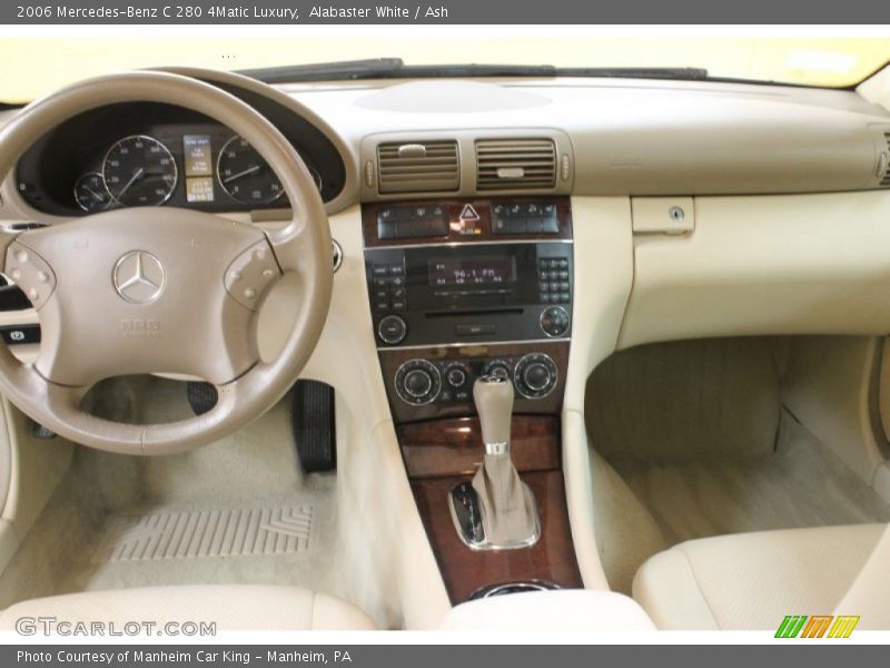 Alabaster White / Ash 2006 Mercedes-Benz C 280 4Matic Luxury