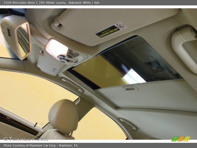 Alabaster White / Ash 2006 Mercedes-Benz C 280 4Matic Luxury