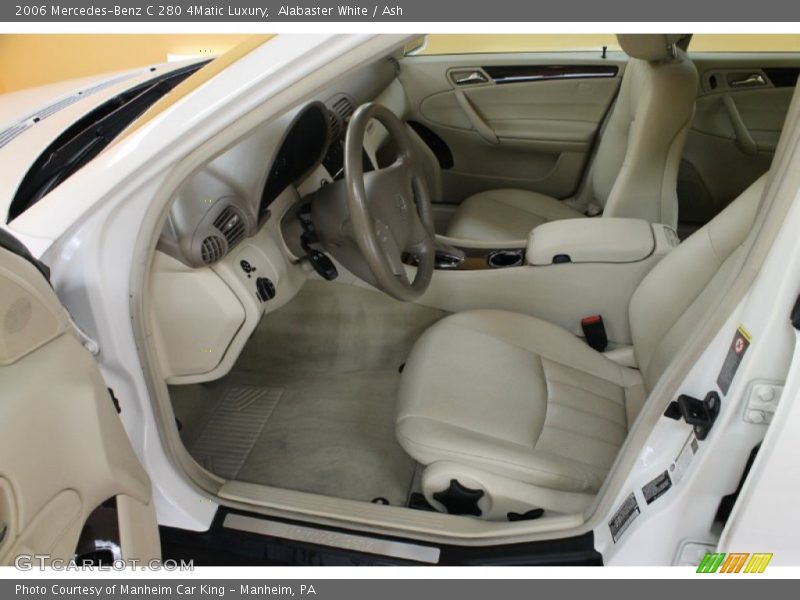 Alabaster White / Ash 2006 Mercedes-Benz C 280 4Matic Luxury