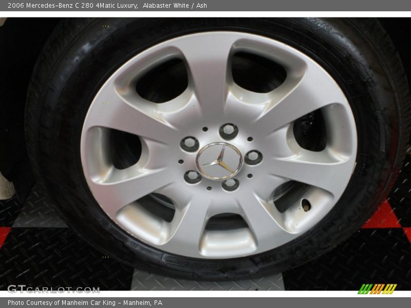 Alabaster White / Ash 2006 Mercedes-Benz C 280 4Matic Luxury